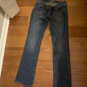 Dark wash Express jeans